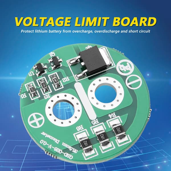 Super Farad Kondensator Lithium Batteri Beskyttelse Balance Board 2.5V Spændingsgrænse PCB