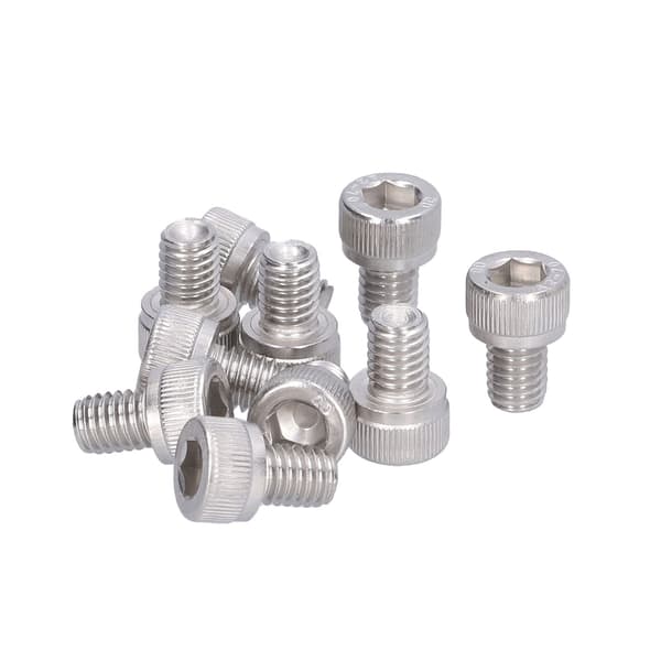 30 stk. M6 304 Rustfrit stål A2-70 Hex Socket Cap Head Bolte DIN 912 M6x8