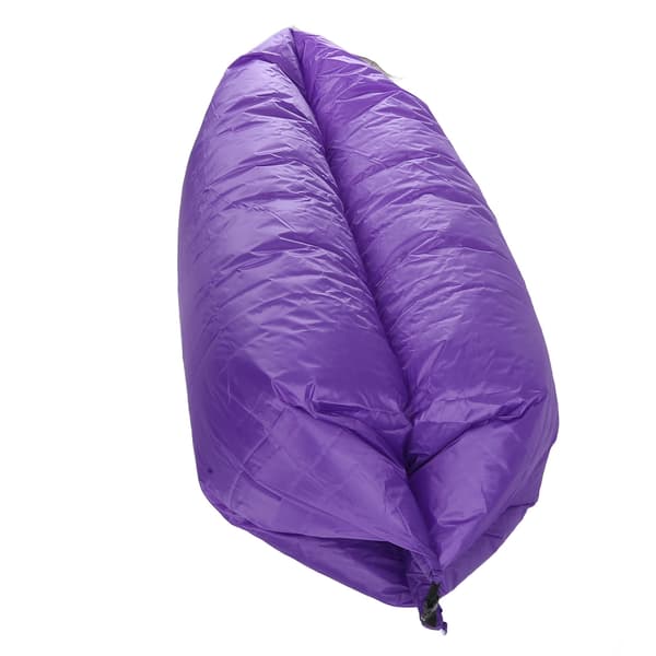 Sammenleggbar luftsofa oppblåsbar solseng for utendørs reise og camping