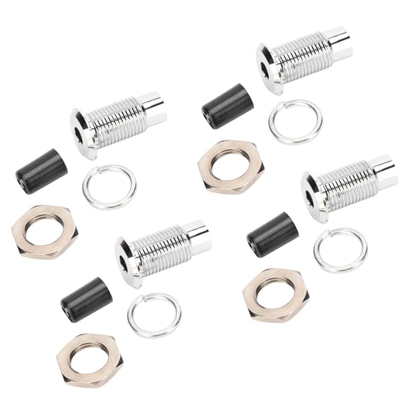 20 stk. LED-holderramme til montering af lysemitterende diode flad metal messing base industriel kontrol 5 mm