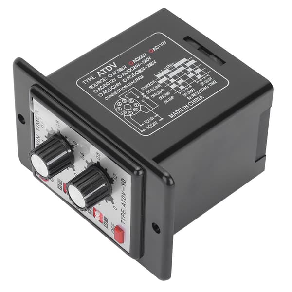 Knotkontroll Tidsbryter Relé På Av Timer Multi Seksjon ATDV YD AC110V 220V