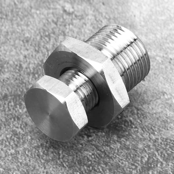 O2 Bung Reducer Adapter M18 x 1.50 til M12 x 1.25 Passer til Silvia S13 S14
