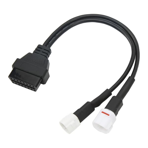 Motorcykel OBD2 til 3-benet 4-benet diagnostisk adapterkabel motordata fejlfinding