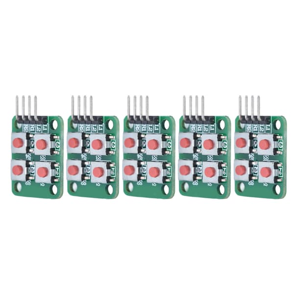 5 STK 2x2 Scan 4 Tastaturmodul Array Tastbryter Elektrisk Kontroll