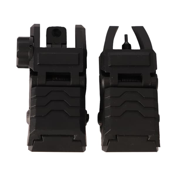 M4 Fällbara Främre Bakre Stridssikten Nylon MGPCQB Svart