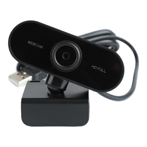 HD 1080P USB Webcam med indbygget mikrofon, autofokus til computeroptagelse og konference