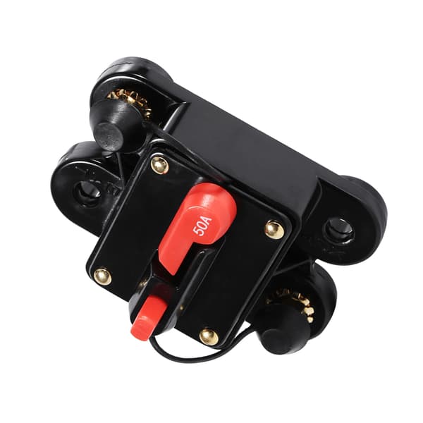 50A 100A Strømbryter Reset Sikringsholder Vanntett 12-24V Bil Båt
