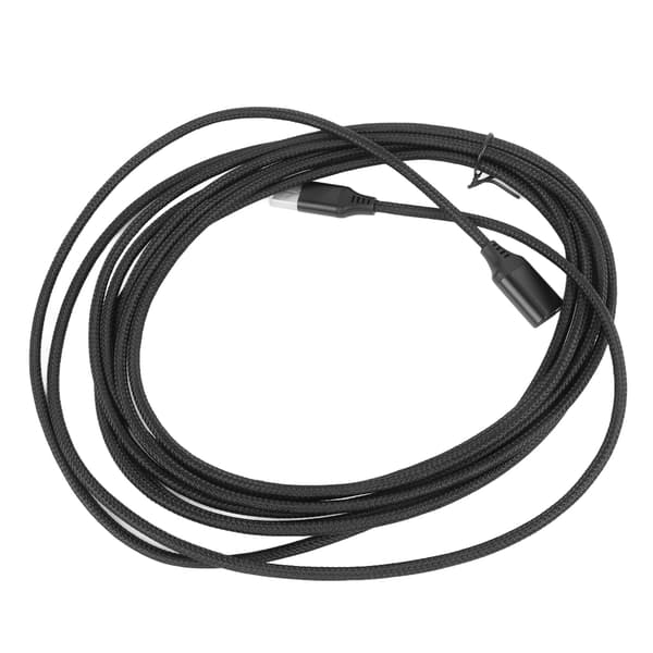 Nylonflätad USB 3.0 Hane till Hona Höghastighetsdatakabel för Datorplatta Telefon