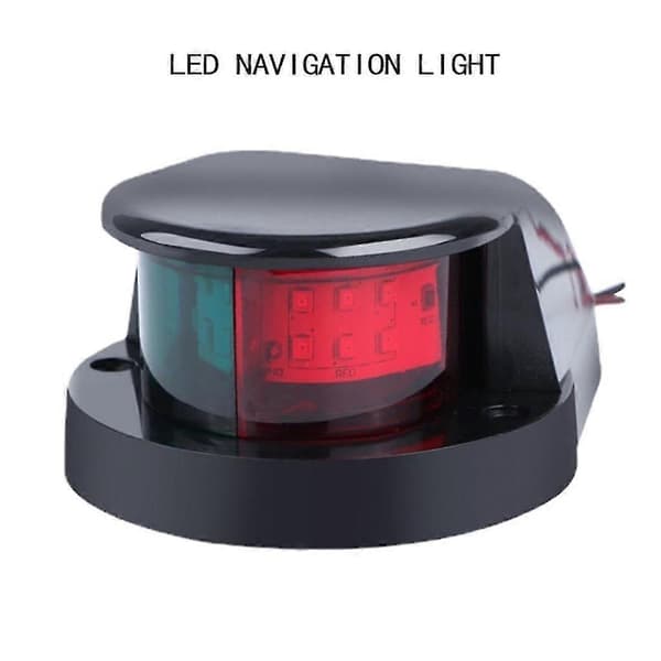 Båt LED bauglys Båt navigasjonslys Marine LED navigasjonslys Plast-God Silver