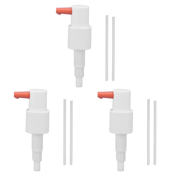 3-pack ostronsåspump sirapsflaska munstycke exakt kontrolldispenserpump tomatsåspump för hemköket