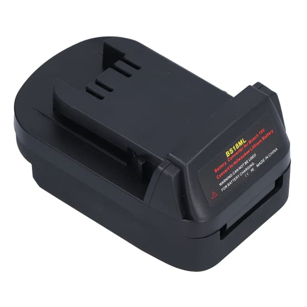 Batteriadapterkonverter til Bosch 18V til Milwaukee Lithium Elværktøj BS18ML