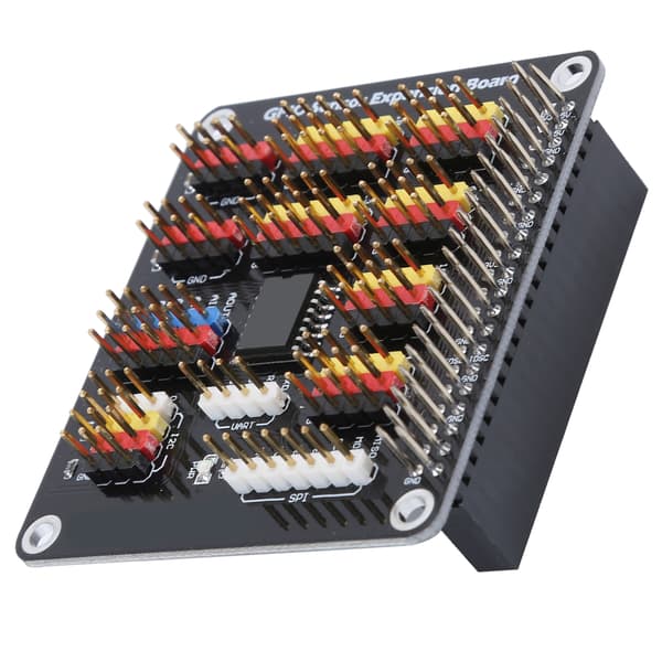 Raspberry Pi 4B 3B Plus AD DA Utvidelseskort Digital Analog Konvertering Spenningsdeteksjon