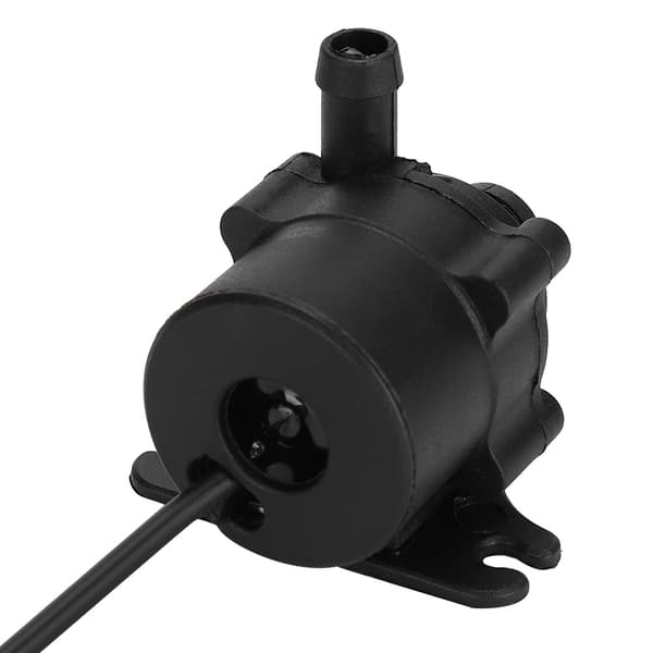 Micro DC 12V Borstlös Vattenkylningspump Tyst Stor 4Pin