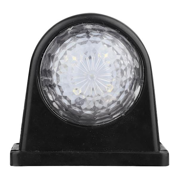 8 LED Röd Vit Rund Kantbelysning 10-30V