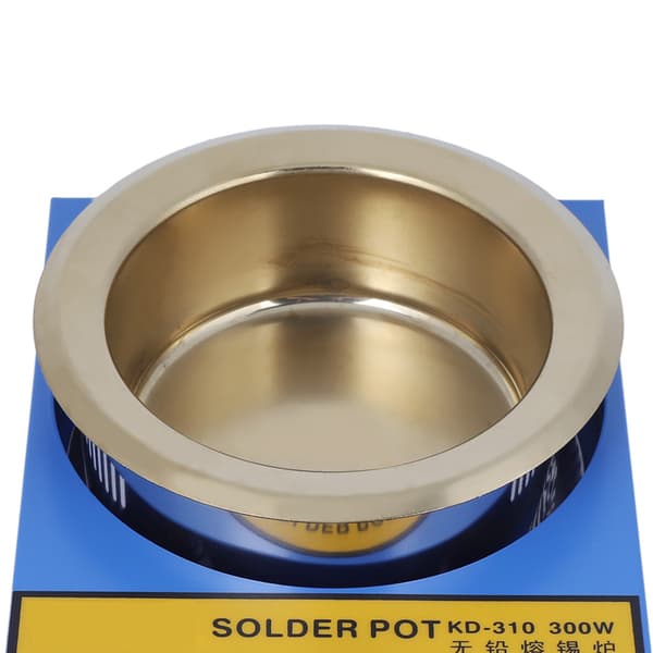 Blyfri 100mm Titanium Loddepotte - 110V, 300W (US Plugg)