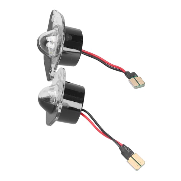 2 stk. SMD LED nummerpladelygte 3W 6500K hvidt lys Passer til Ford Mustang 1994-2004