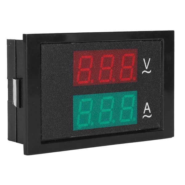 DL85-2041 Dubbel Display AC Spänningsströmmätare AC80-300V 0-50A med Strömtransformator