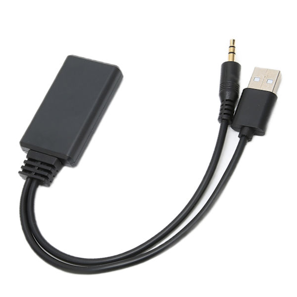 Bil AUX Bluetooth Audio Receiver Trådløs USB Bluetooth 5.0 HIFI Lydkvalitet