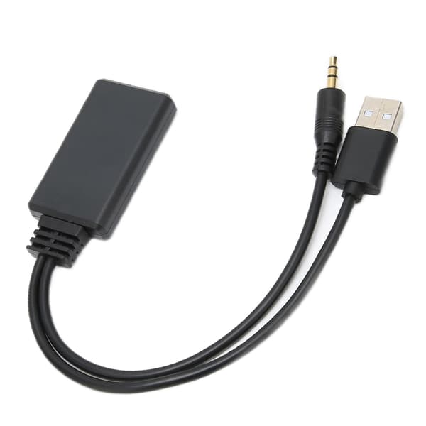Bil AUX Bluetooth Audio Receiver Trådløs USB HIFI Lydkvalitet Bluetooth 5.0