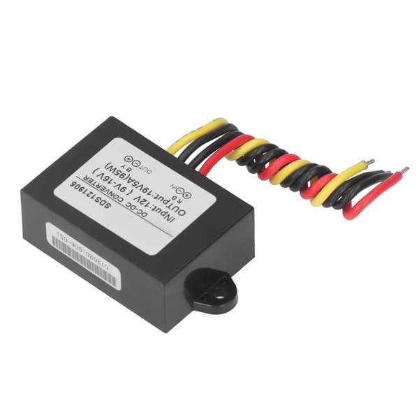 Boost Converter DC 12V til DC 19V Vanntett Step Up Adapter Tilbehør for Strømforsyning