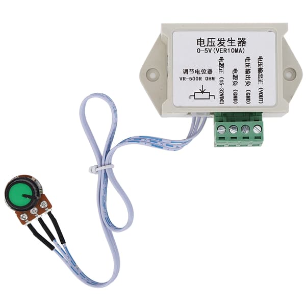 Justerbar Spänningsregulator Potentiometer 0-5VDC PLC Industriell Kontrollgenerator