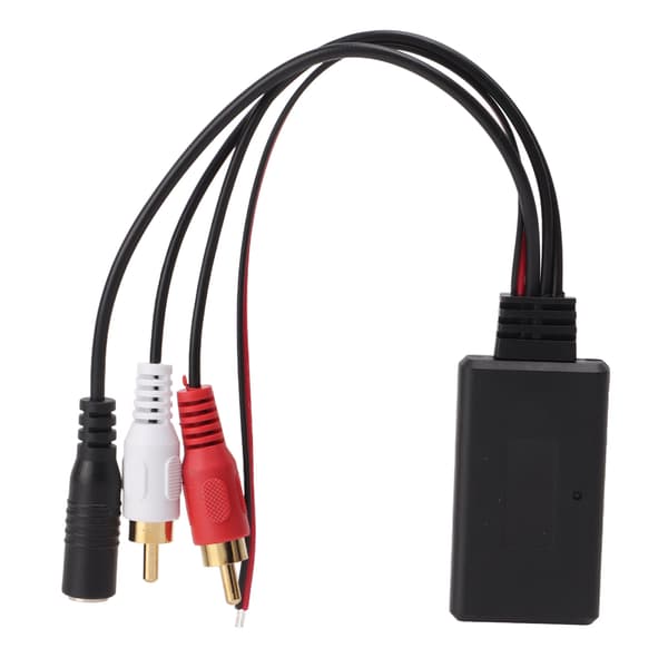 Pioneer 2RCA Bil Bluetooth 5.0 AUX Modul Håndfri Mikrofon ABS Slidstærk Anti-aging