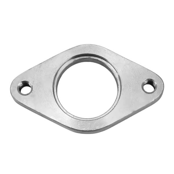 38mm Rustfritt Stål 2 Bolt Ekstern Wastegate Eksosflens Universal Bilpassform