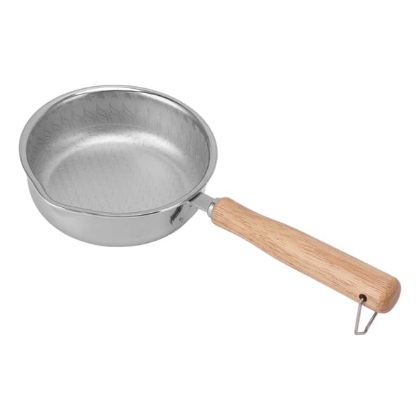 Stegepander i rustfrit stål, honeycomb non-stick omeletpande i rustfrit stål til madlavning i køkkenet