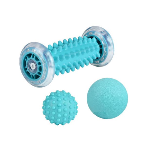 Fodmassage Roller Sæt til Smertelindring og Afslapning - 3 stk. Bue Massager Bolde til Familie og Venner