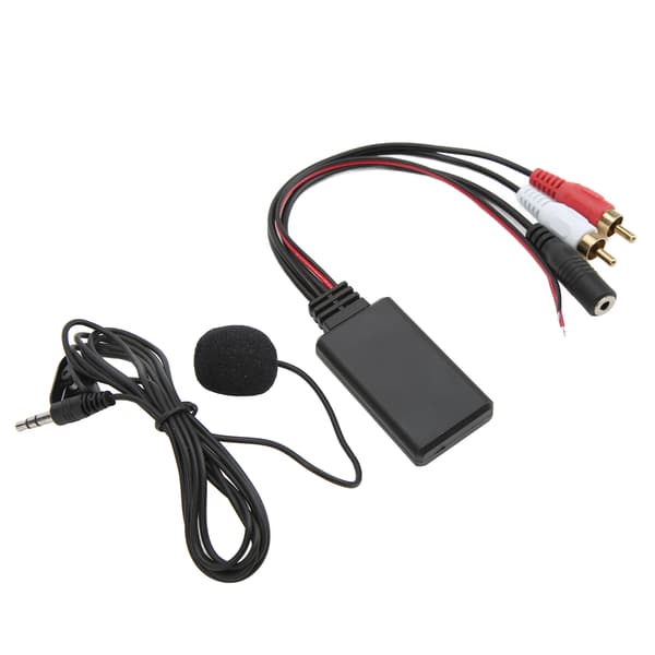 Pioneer Bluetooth AUX-kabeladapter Trådløs Håndfri Samtale Mikrofon med 2RCA Lydport