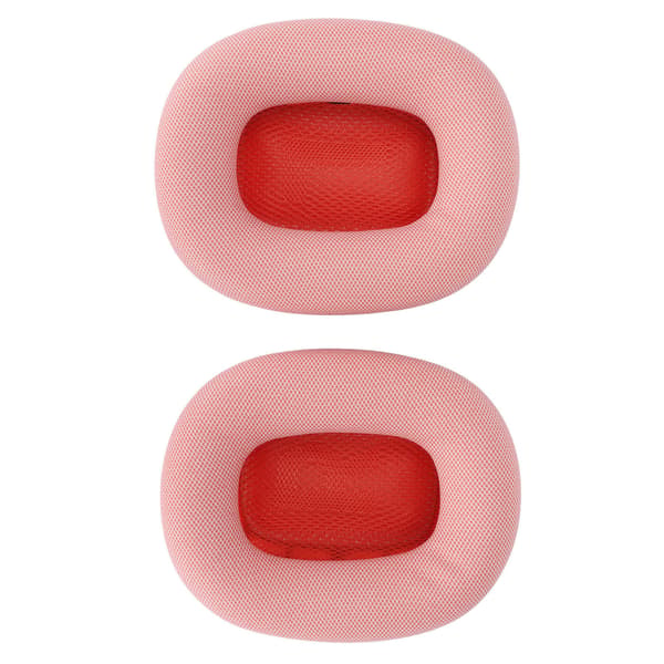 AirPods Max Hodetelefon Øreputer Erstatning Mykt Memory Foam Protein Lær Øreputer Rosa