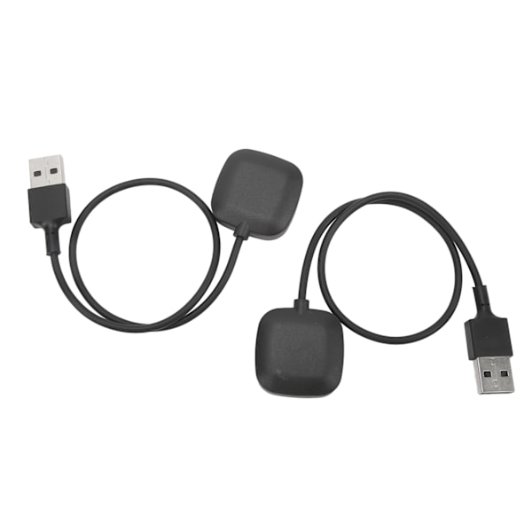 2 kpl 5V langaton lataustelakka datakaapeli Fitbit Versa 3 Sense 30CM