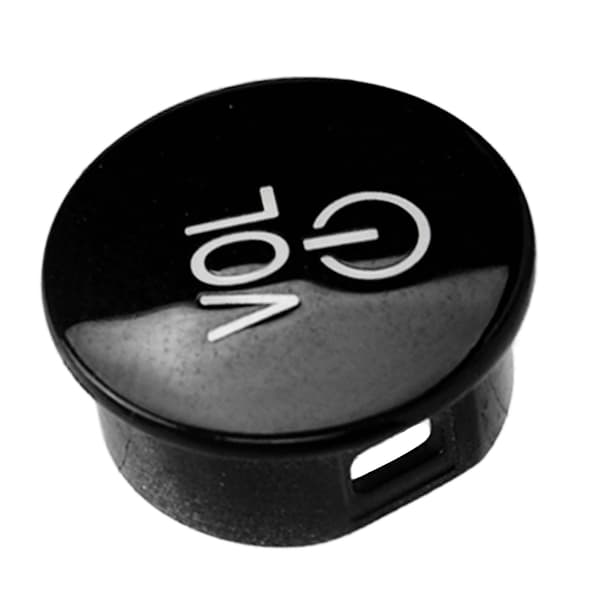 Central Audio Switch Button Bil Lydstyrkekontrol Trykknap Udskiftning til M3 M4 G80 G82 G83 Sort