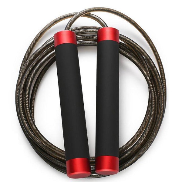 Speed Jump Rope, - För Crossfit, Gym & Home Fitness Workouts & More Red 4.0Mm  Steel Wire Rope