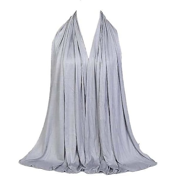 New Jersey hovedtørklæde til kvinder pandebånd Hovedtørklæder Grey