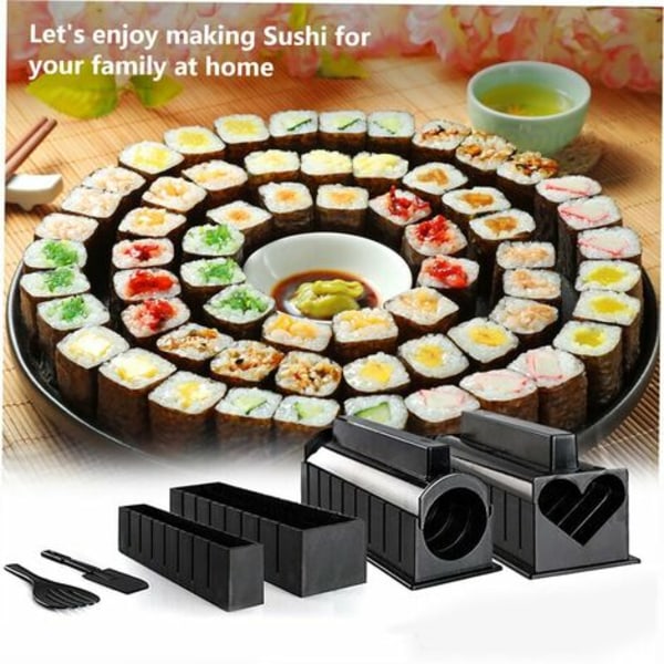 Sushi Making Kit Sushi Mold Sushi Mold Kit For Beginners Non-Stick Sushi Making Tool 10pcs