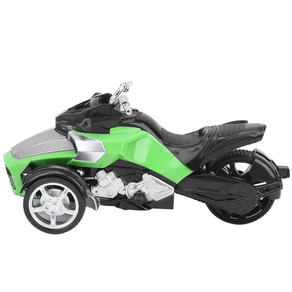 1:14 Legering Motorcykel Legetøjsmodel Høj Simulation Børn Kid Pull-Back Køretøj Legetøj Grøn Motorcykel Model