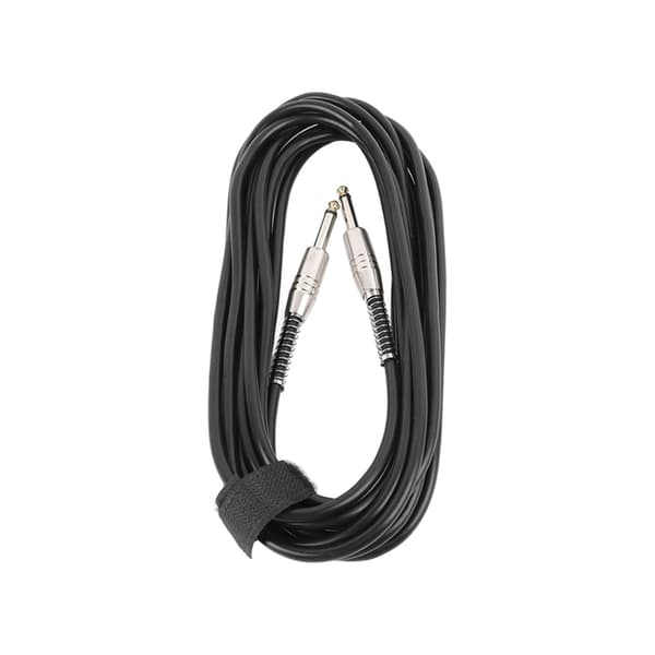 Guitar Patch Kabel 6,35 mm Pedal Stik Kabel 3 Meter Instrument Tilbehør til Bas Elguitar