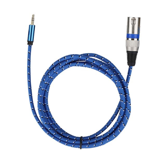 3,5 mm Stereo till XLR Hona Ljudkabel Adapter Patchkabel 3 Meter