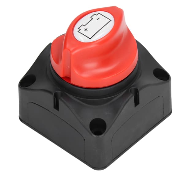 275A Batteri Afbryder Isolator Kontakt M10 Terminal Krympeflex 12-36V DC Strømafbryder Master
