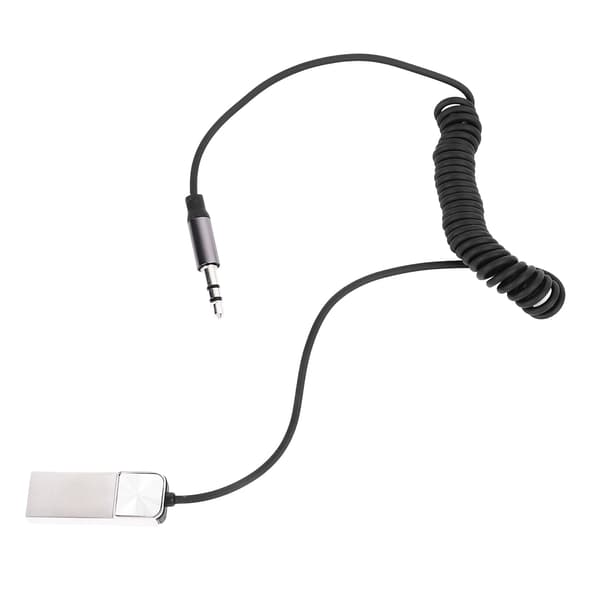 Bluetooth 5.0 Receiver 3.5mm Aux Trådløs Lydadapter Hurtig Parring Stabil Forbindelse til Bil Hjem Bærbar