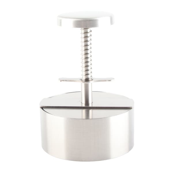 Hamburgerpresse Patty Maker 304 Rustfrit Stål 10 cm Diameter Rund Burger Smasher