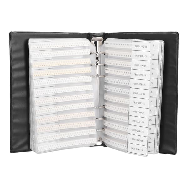 Keramisk kapacitans provbok 92 sorter 0805 Bärbar kopplingsdäcksortimentsats