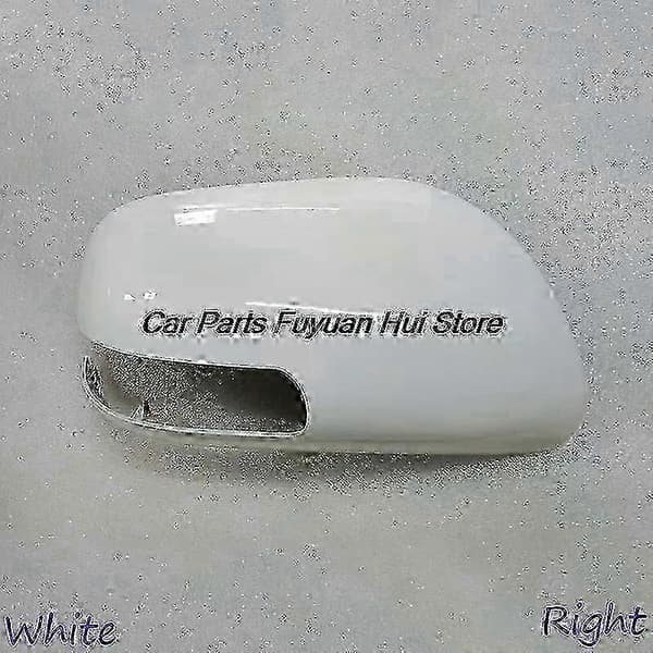 egnet til Toyota Auris 2009 - 2012 Bakspejlsdæksel Biltilbehør White  Left