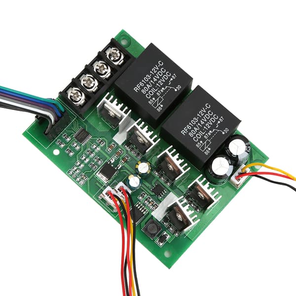 DC Motor Hastighetskontroller PWM Forover Revers Bryter 12V 24V 36V 40A