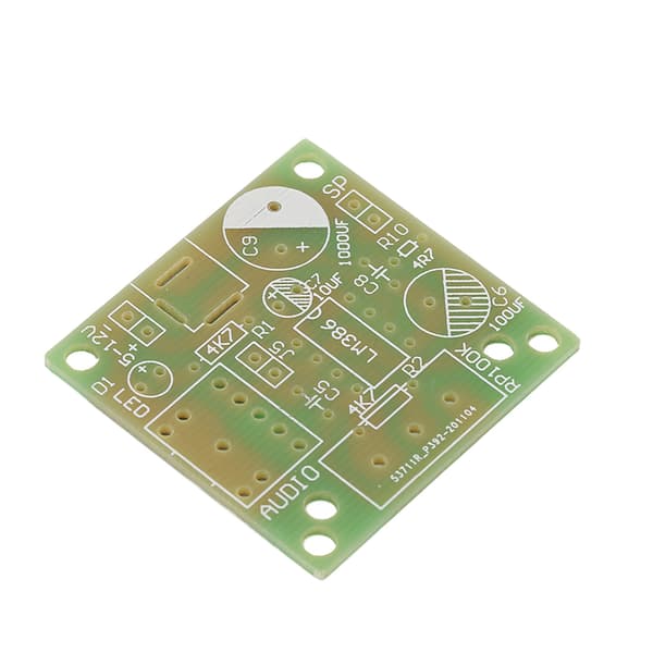 LM386 Audioforstærkersæt Super Mini Smart Elektronisk DIY Modulkort FR4-A PCB 3-12V