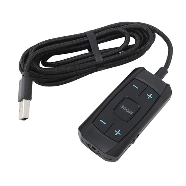 7.1 USB Lydkort Ekstern Bærbar for Laptop Stasjonær Datamaskin PS5
