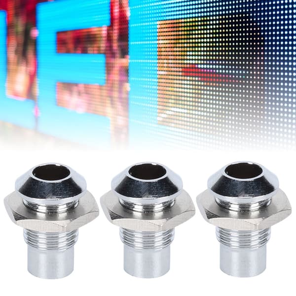 10 stk. Konveks Kobber LED Monteringsholder Base til 5 mm 0,2 tommer Lysdiode