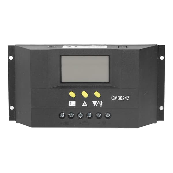 PWM Intelligent Solar Charge Controller 12V 24V 30A Fotovoltaisk Strømgenerering