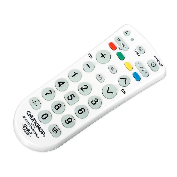 universal fjernbetjening til Chunghop L208 Tv Dvb-t Sat Pperating 3 Devices Controller